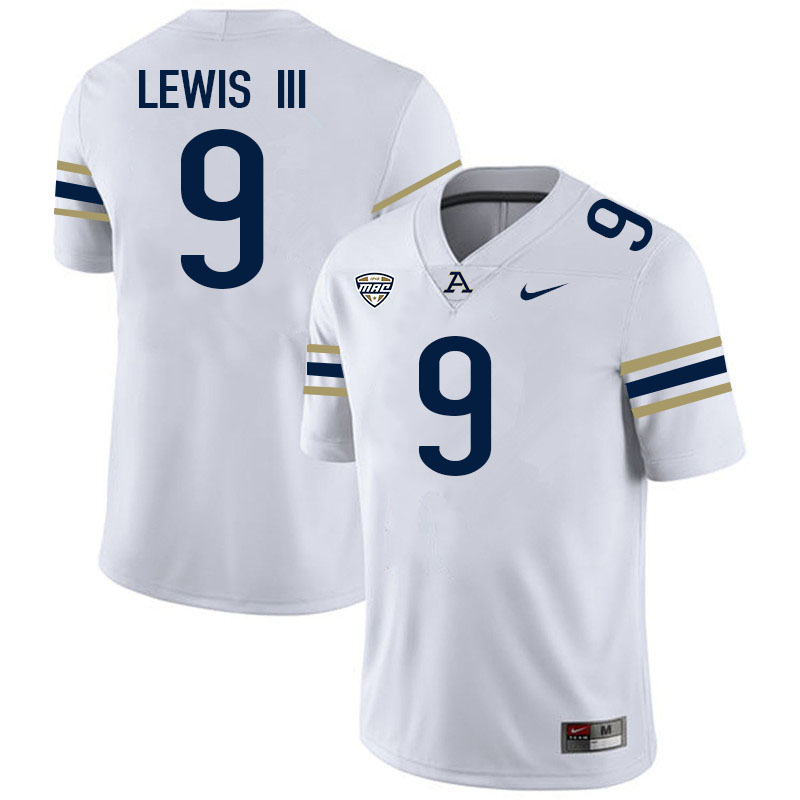 Paul Lewis III Akron Zips Jersey,University Of Akron #9 Paul Lewis III Jersey Youth-White